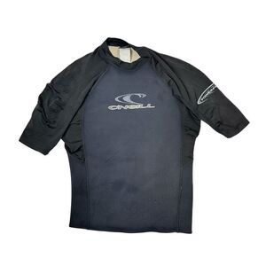 Vintage O'Neill Power Flex Rash Guard UV Protection Size Adult Medium Beater